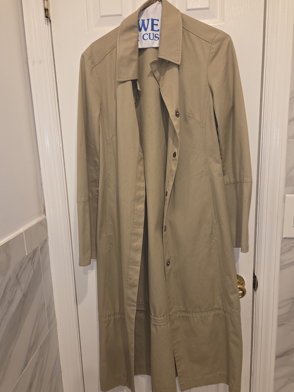 GAP Beige Longline Trench Coat